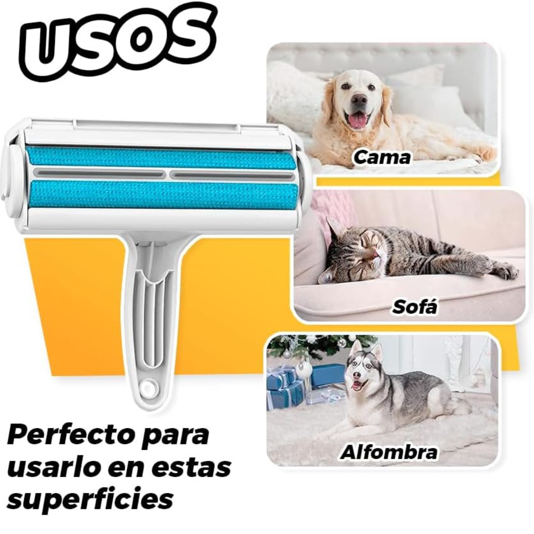 Rodillo Anti-Pelos Mascotas